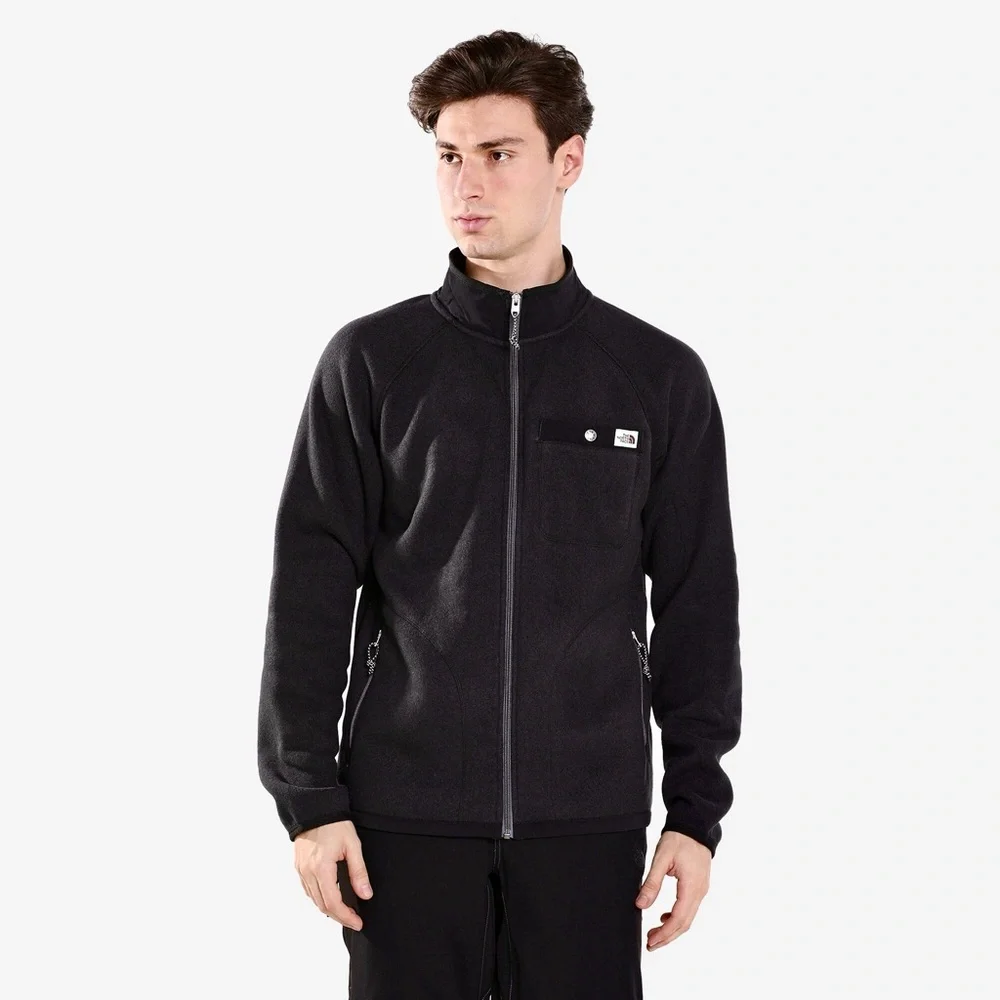 The North Face Gordon Black Fleece Full Zip-Up Jacket Men’s Jacket‎ Size Large